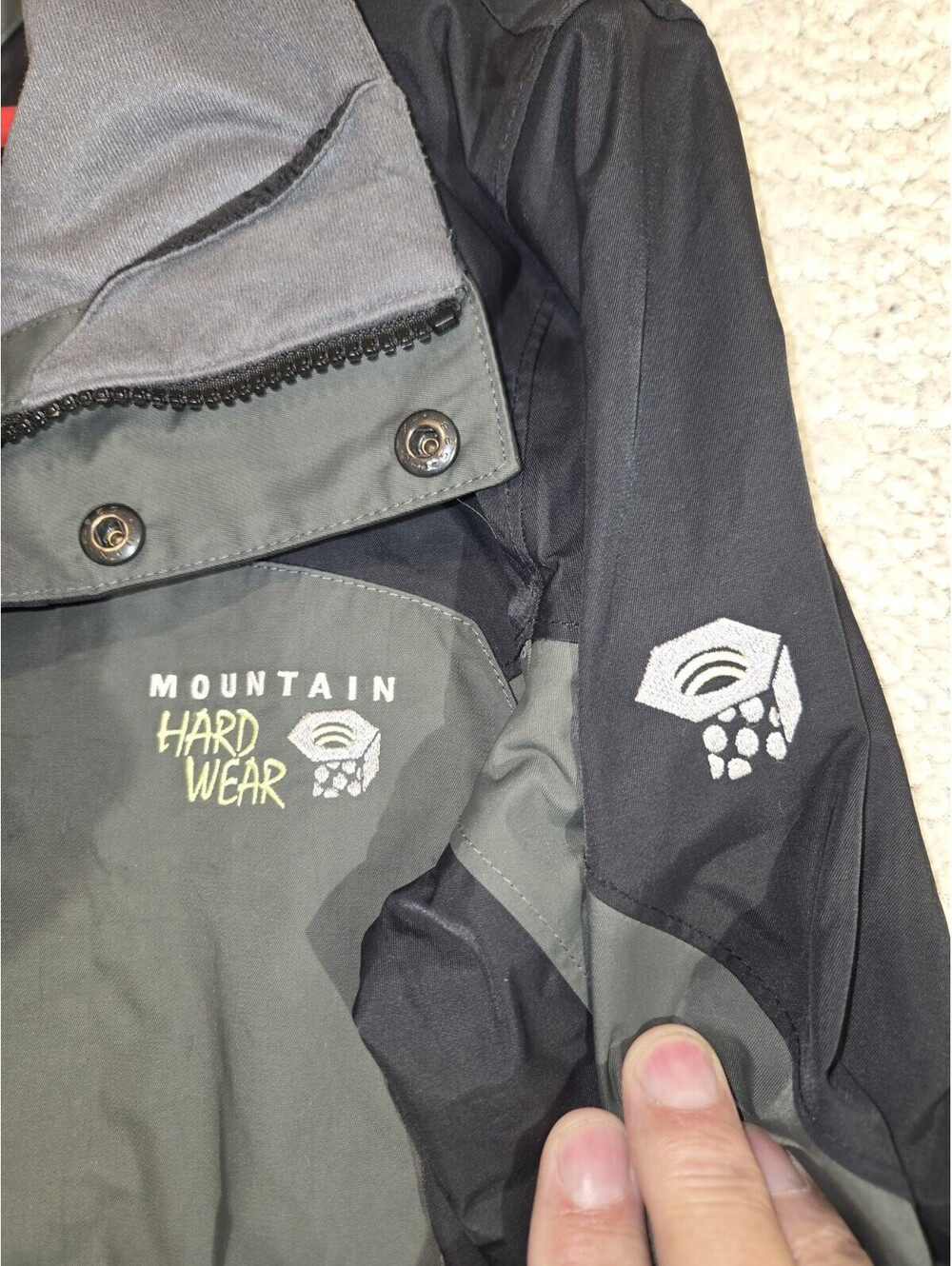 mountain hardwear jacket Mens S Rain Jacket Dry Q Waterproof Gorp Core Outdoors